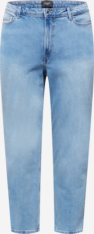 Vero Moda Curve Regular Jeans 'VIBA' in Blauw: voorkant