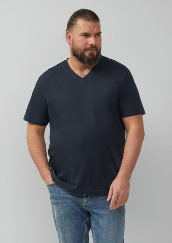 s.Oliver Shirt in Blauw: voorkant