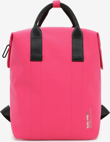 Suri Frey Backpack ' SURI Green Label Jenny ' in Pink: front