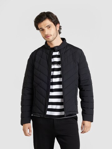 Veste mi-saison GUESS en noir : devant