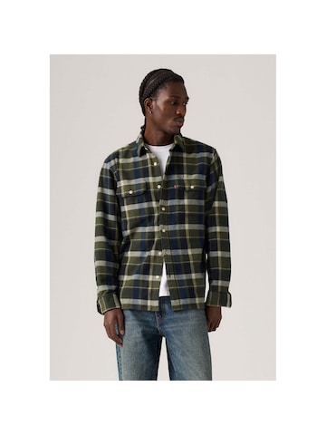 LEVI'S ® Regular Fit Hemd 'Jackson Worker' in Grün: Vorderseite
