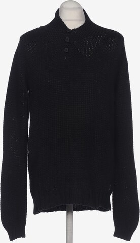 DIESEL Sweater & Cardigan in XL in Black: front