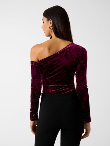 GUESS Shirt Bodysuit in Red