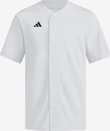 ADIDAS PERFORMANCE - Ajuste regular Camisa funcional en blanco: frente