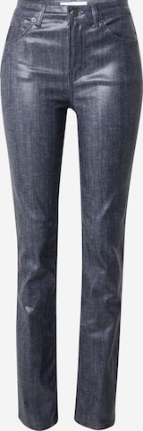 TOPSHOP Regular Jeans in Blauw: voorkant
