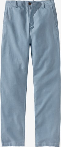 JOHN DEVIN Chino trousers in Blue: front