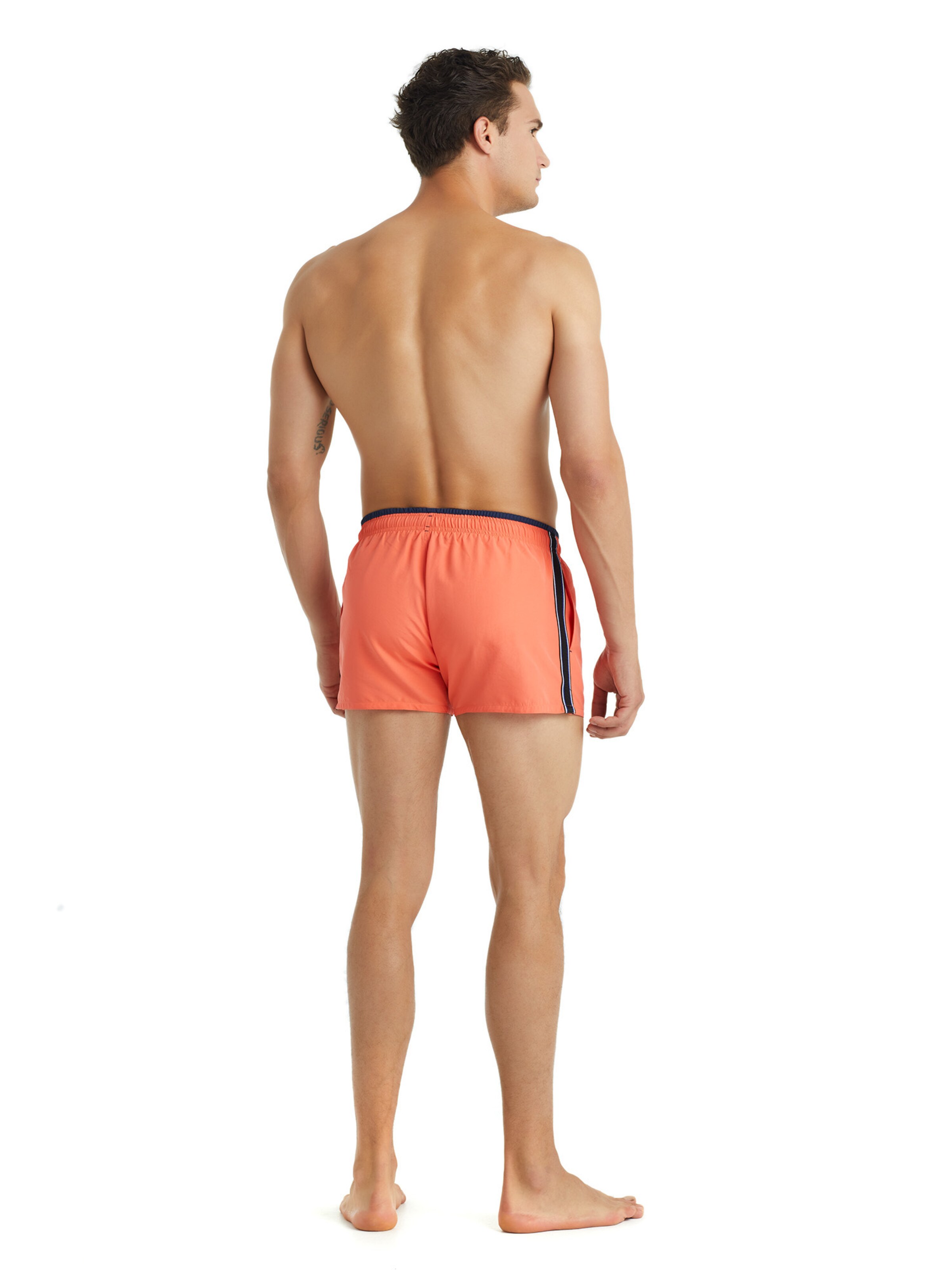 Blackspade Badeshorts ' Basic ' in Orange