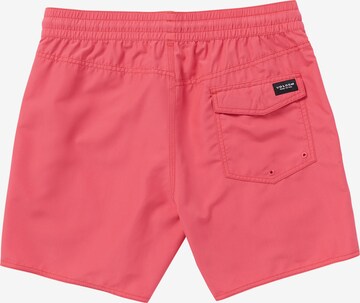 Volcom Swimming Trunks 'LIDO SOLID TRUNK 16' in Red