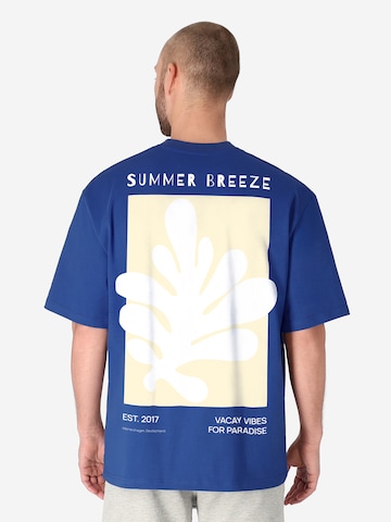 SPITZBUB Shirt in Blauw: voorkant