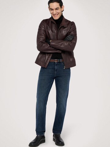 Trussardi Slimfit Jeans in Blauw: voorkant