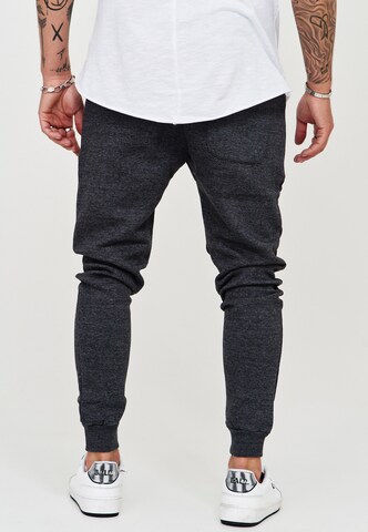 behype Slimfit Sweathose 'JOGGERY' in Grau