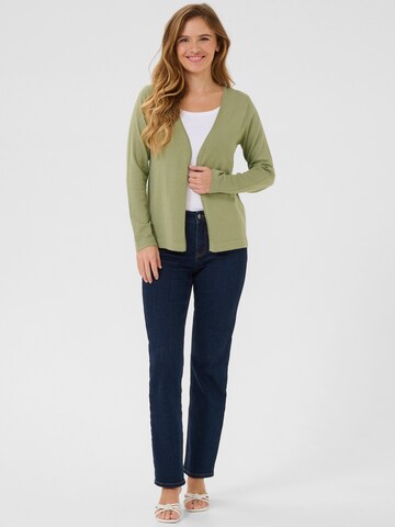 Kaffe Knit Cardigan 'KAfenia' in Green
