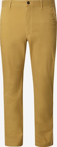 Charles Colby Regular Chino Pants 'Baron Chandler' in Yellow: front