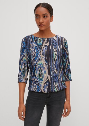 comma casual identity Blouse in Blue: front