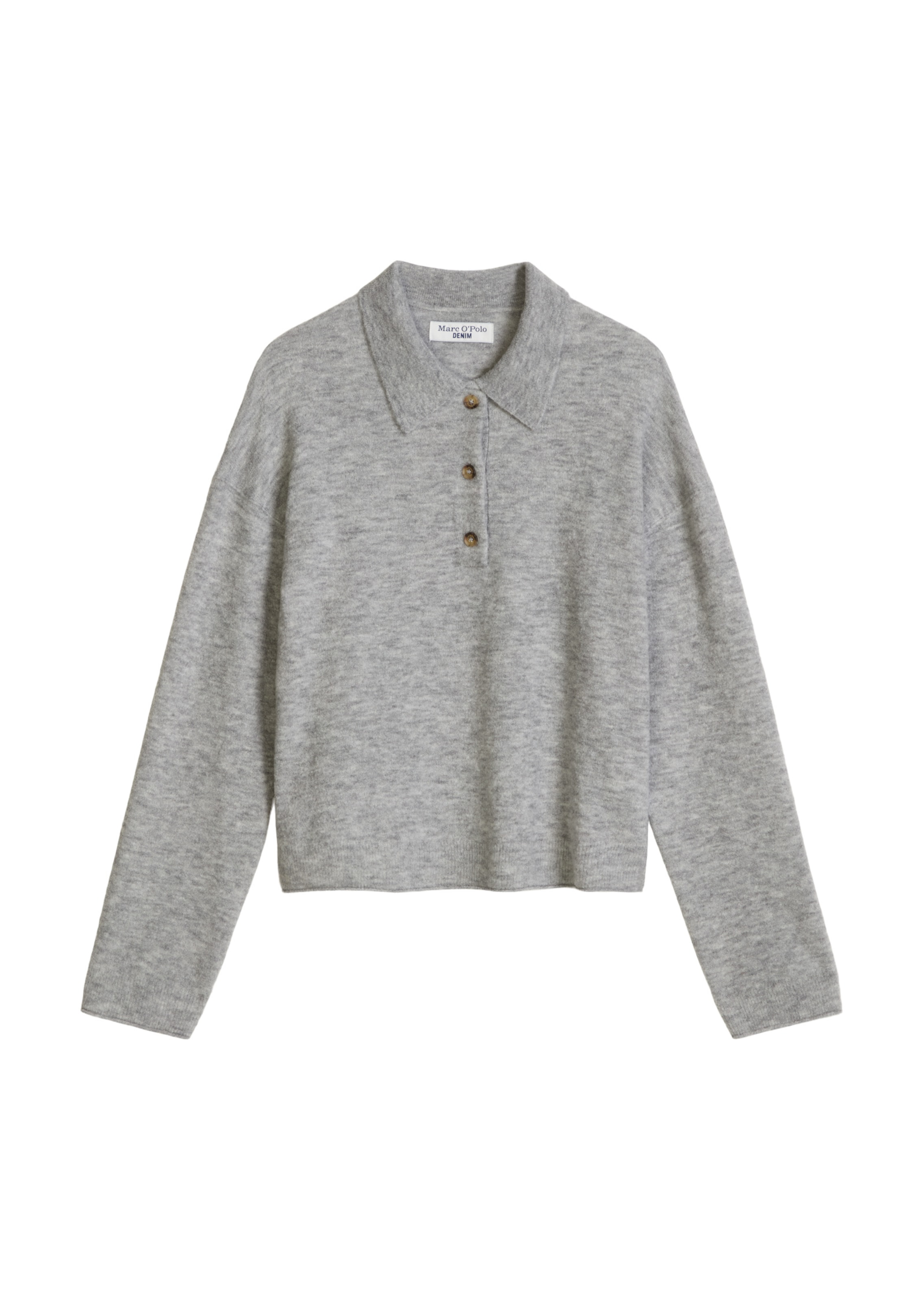 Pull-over Marc O'Polo DENIM en gris : devant