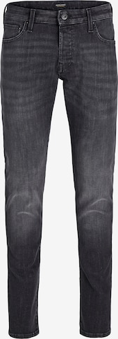 JACK & JONES - Slimfit Vaquero en negro: frente