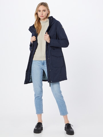 Ragwear Between-seasons parka 'RELOVED REMAKE' in Blue