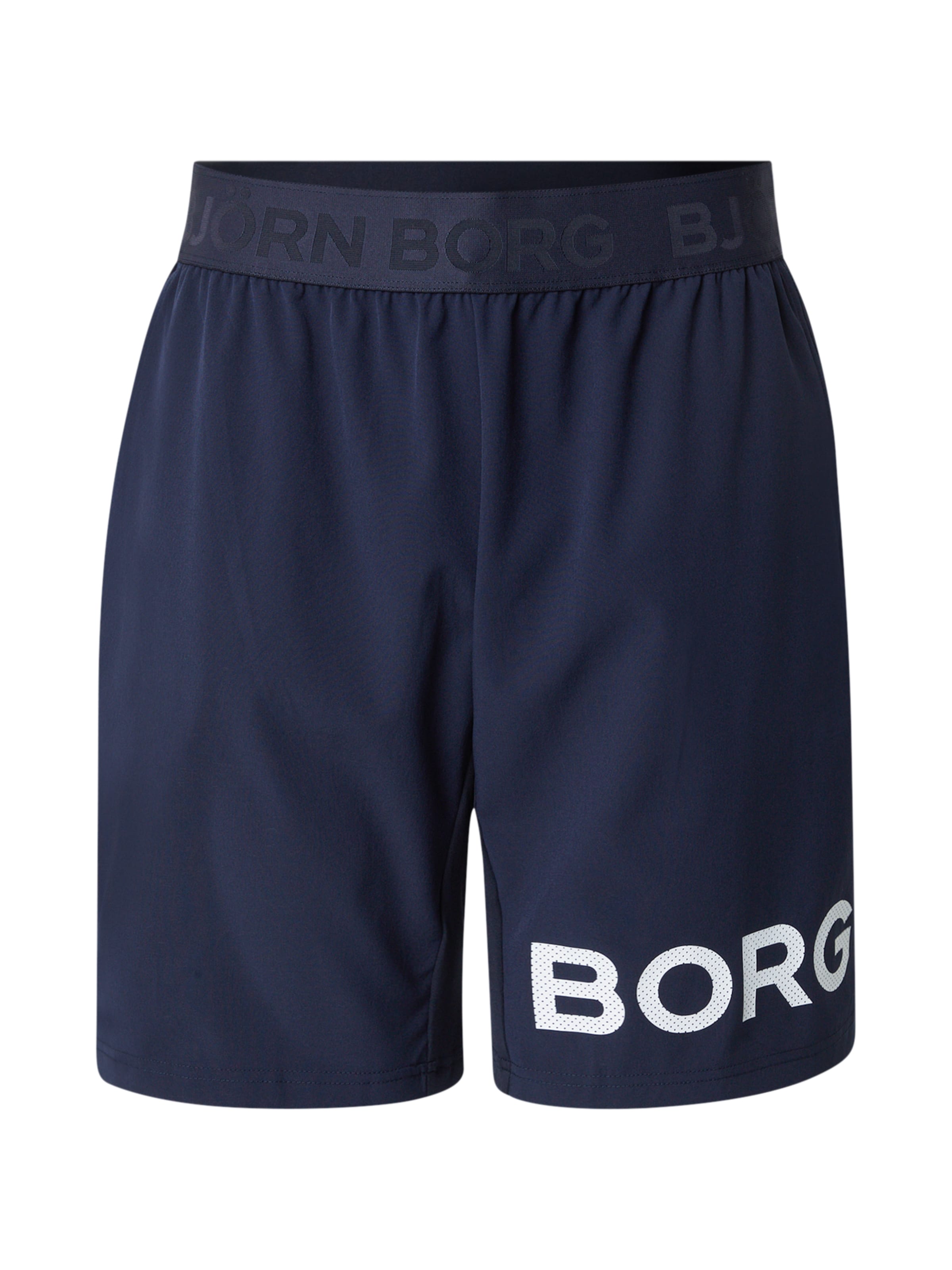 BJÖRN BORG regular Παντελόνι φόρμας σε μπλε: μπροστά