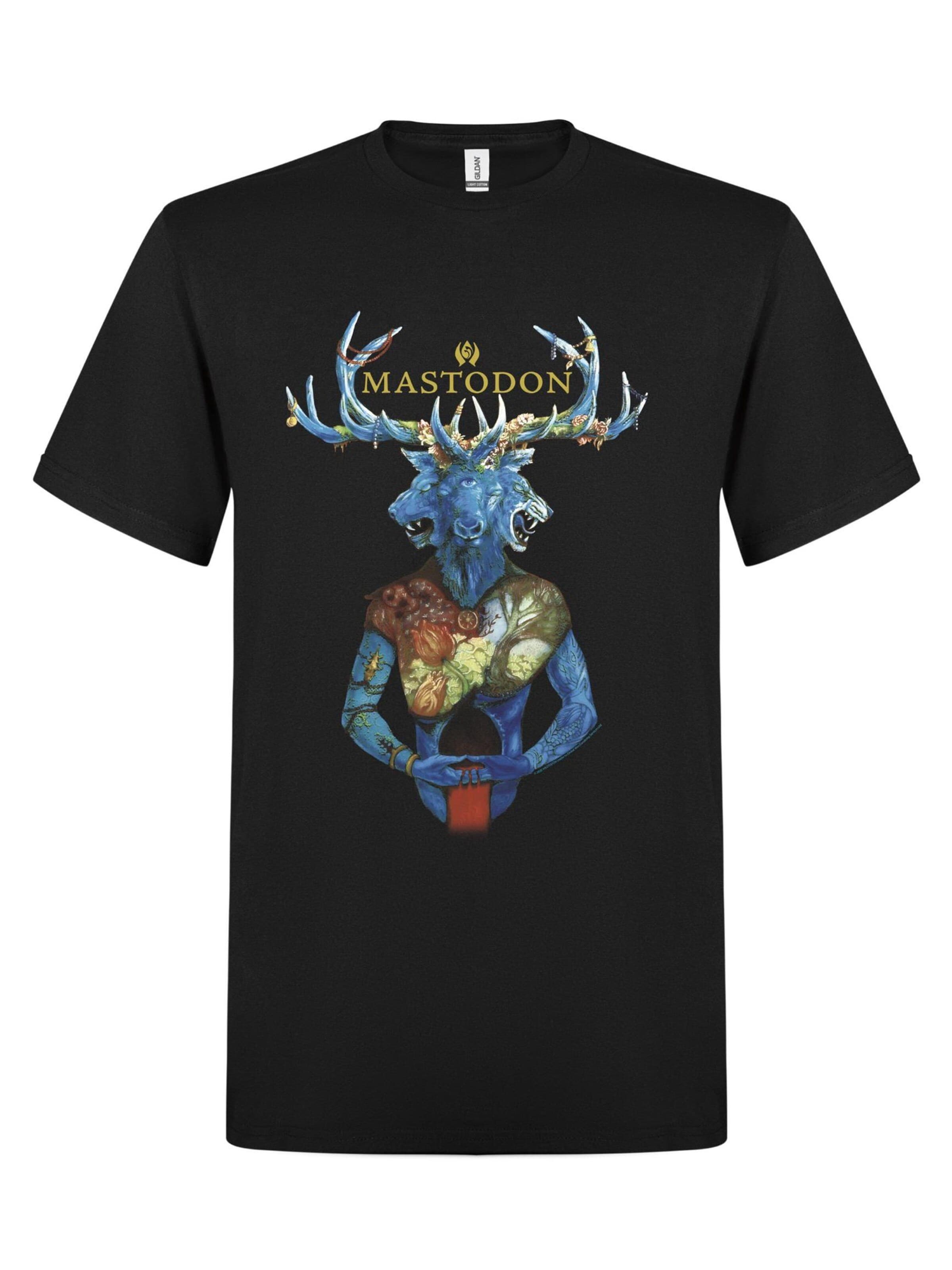 Rockshirts Shirt 'Mastodon Mountain T-Shirt' in Black: front
