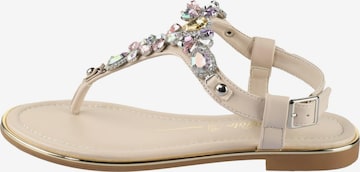 Infradito 'Kira' di BUFFALO in beige: frontale