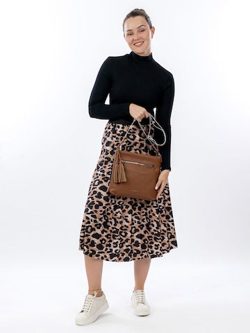 Emily & Noah Shoulder bag ' E&N Belli ' in Brown: front
