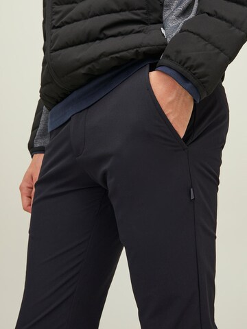 JACK & JONES Regular Chino trousers 'Marco' in Black