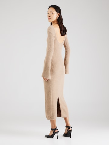 Misspap Knitted dress in Grey