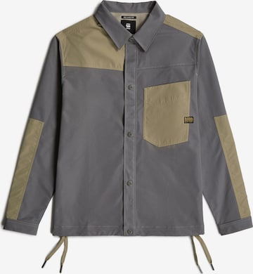 G-STAR Regular Fit Hemd in Grau: Vorderseite