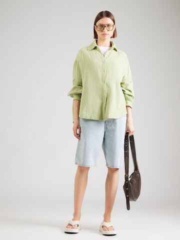 Camicia da donna 'Mu44sina' di Hailys in verde