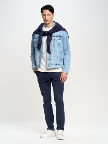 Tapered Pantaloni chino 'ERHAT' di BIG STAR in blu