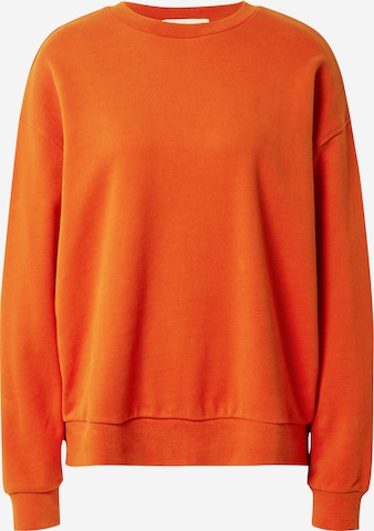 ARMEDANGELS - Sweatshirt 'Aarin' em laranja: frente