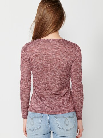 KOROSHI T-shirt i röd