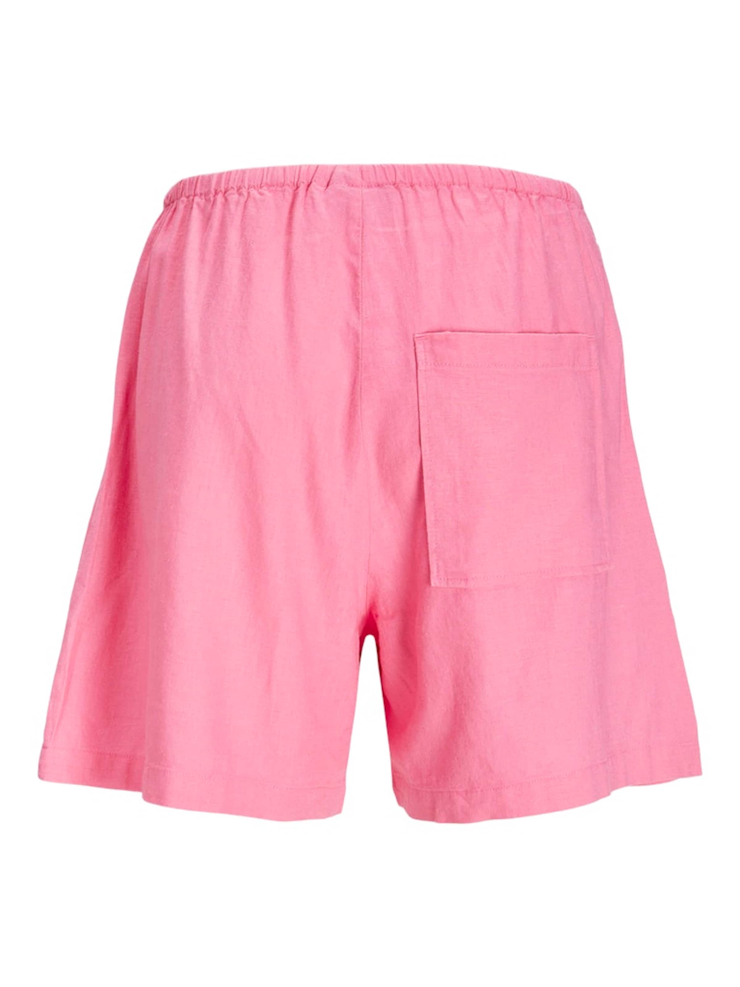 JJXX Ohlapna forma Hlače 'BREEZE SUMMER' | roza barva