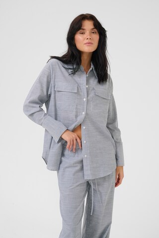 My Essential Wardrobe Blouse 'Skye' in Grey: front