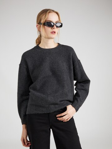 WEEKDAY Sweater 'Annie' in Grey: front