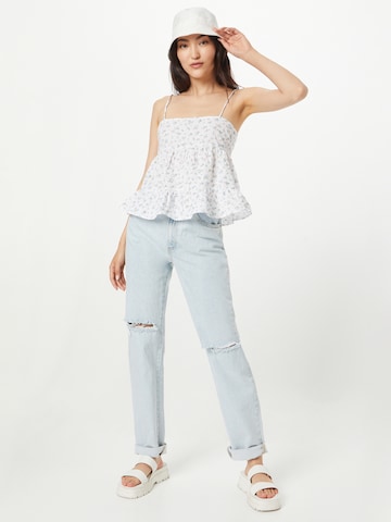 Gina Tricot Top 'Farah' in Wit