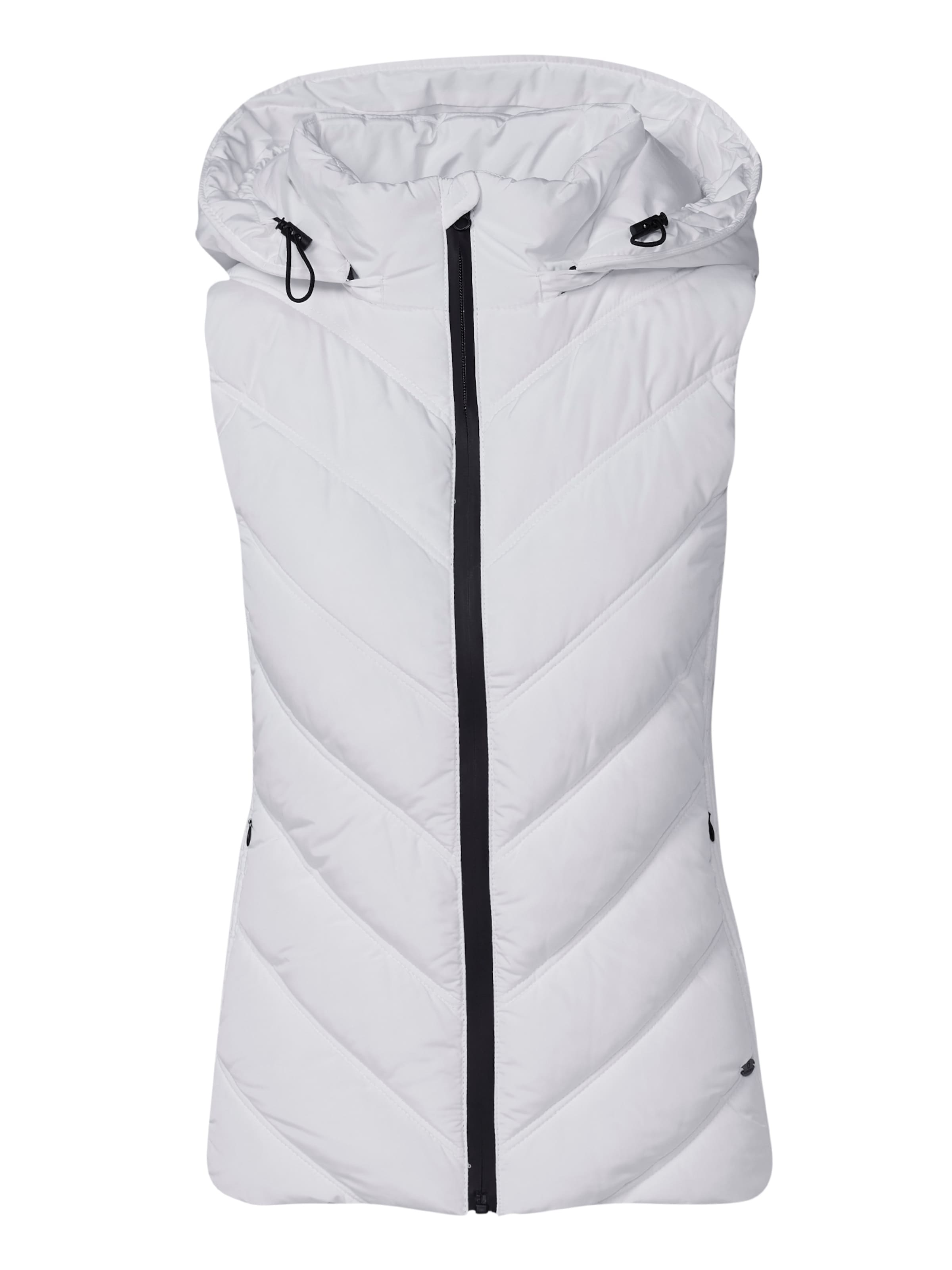 KOROSHI Weste in Weiß: Vorderseite