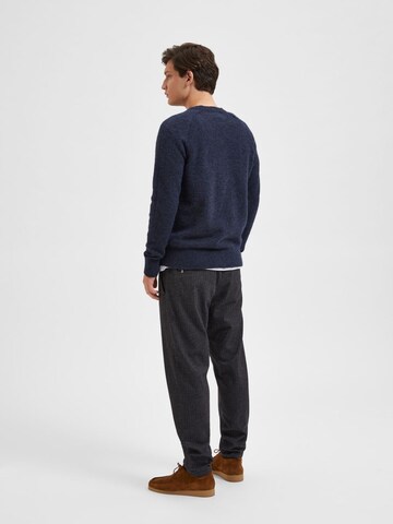 SELECTED HOMME Pullover 'Rai' in Blau