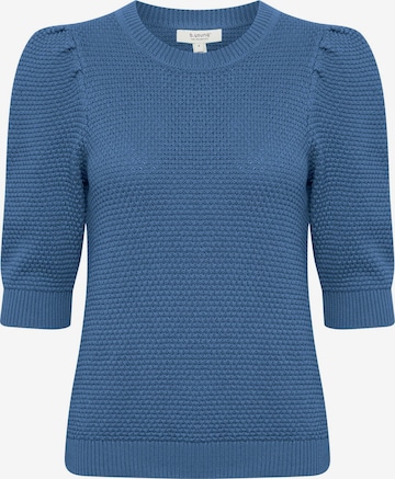 Pull-over 'Mikala' b.young en bleu : devant