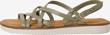 TAMARIS Sandalen met riem in Groen