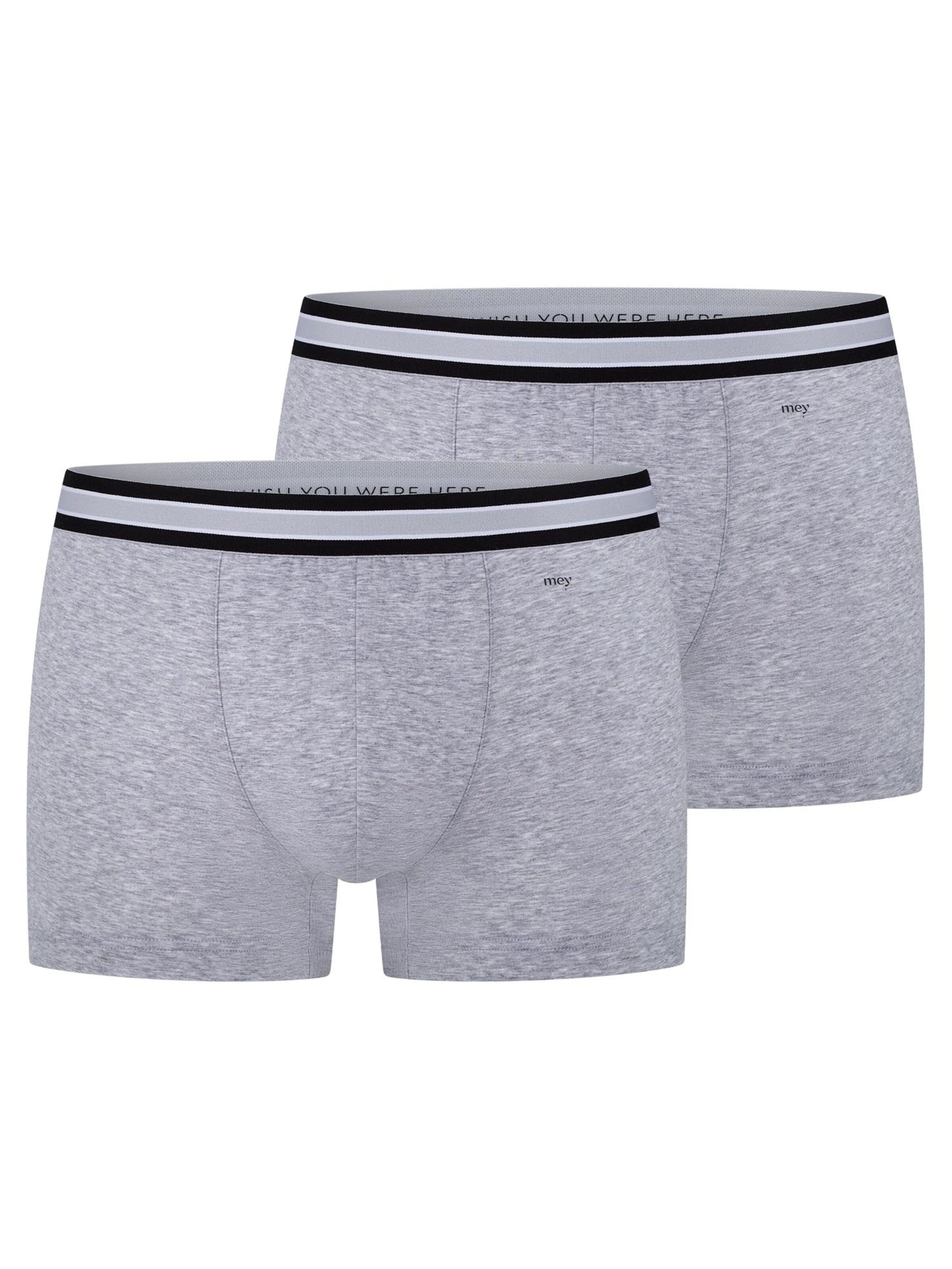 Mey Boxershorts 'RE:THINK' in M in de kleur Grijs, Productweergave