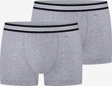 Mey Boxer shorts 'RE:THINK' in Grey: front