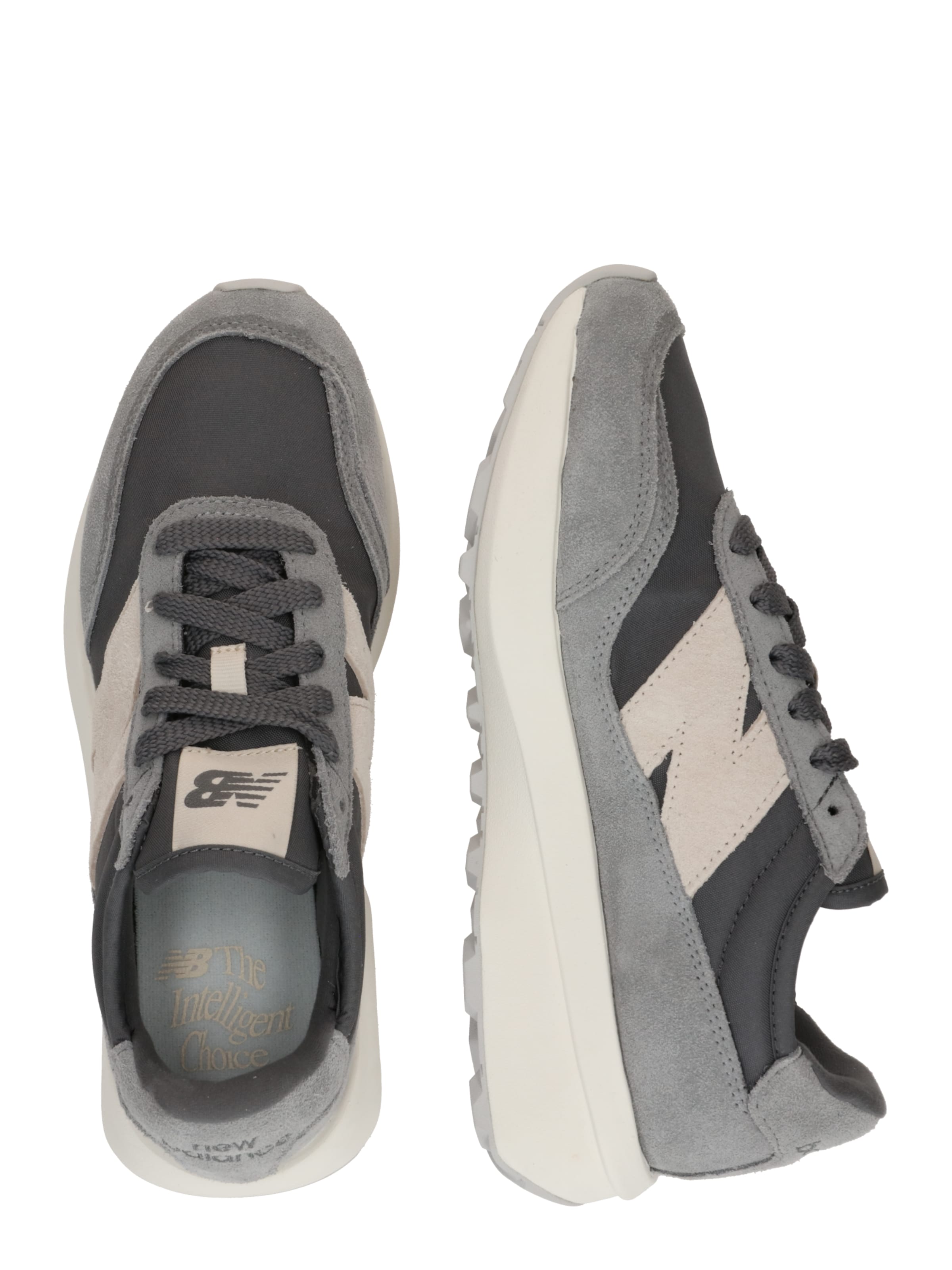 new balance Низкие кроссовки '370' в Серый
