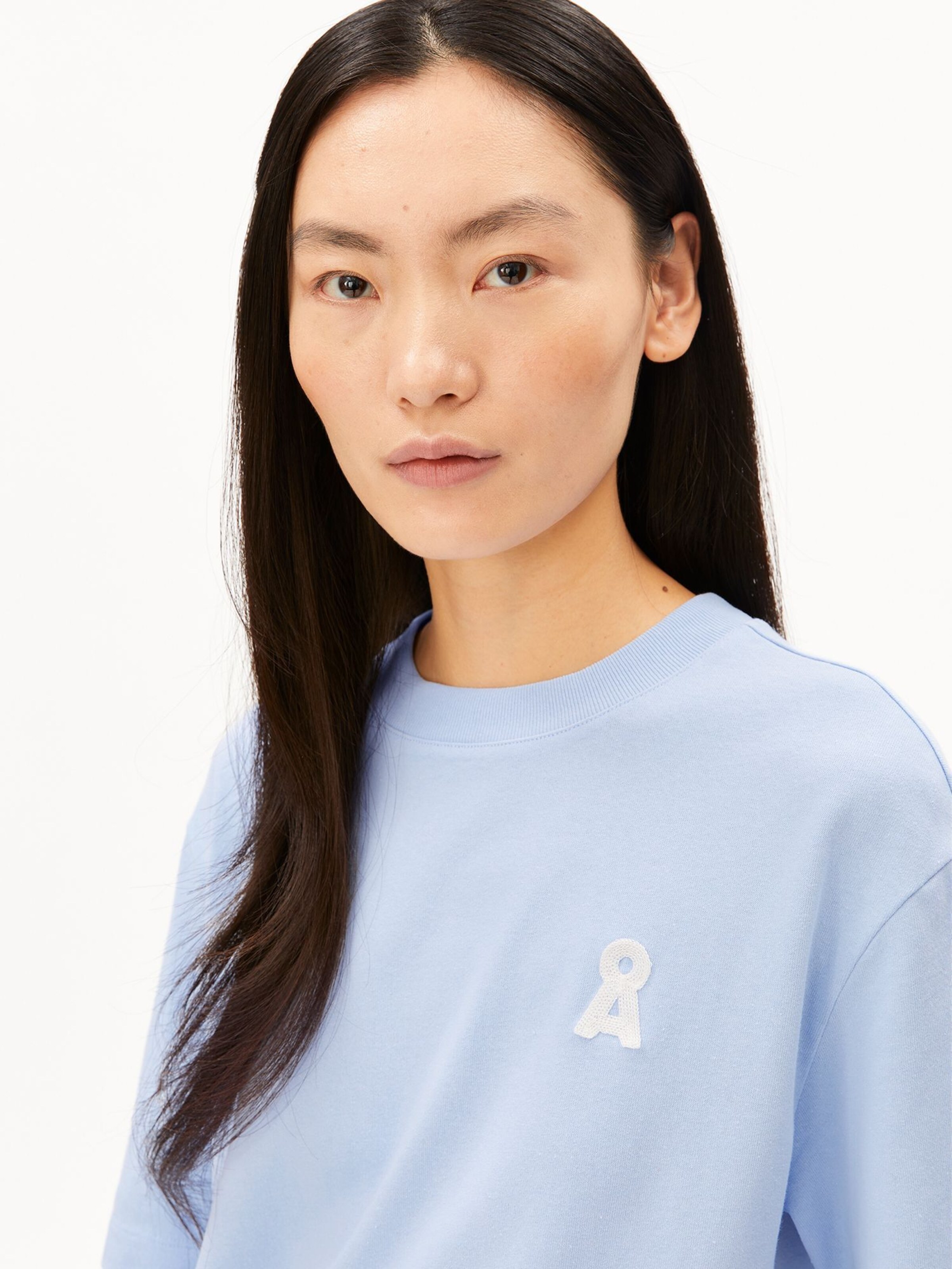 ARMEDANGELS Shirt in Blauw: voorkant