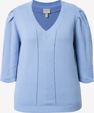 Ulla Popken Pullover in Blau: Vorderseite
