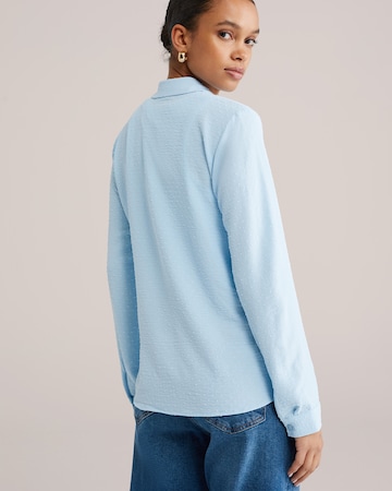 Chemisier WE Fashion en bleu