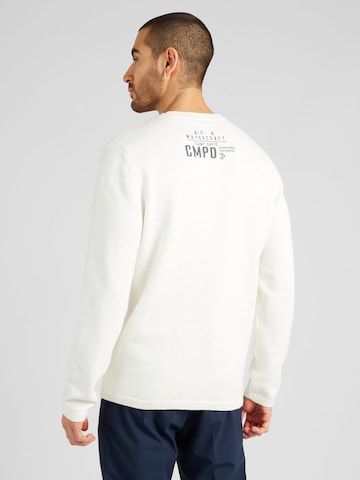 CAMP DAVID Sweater in White