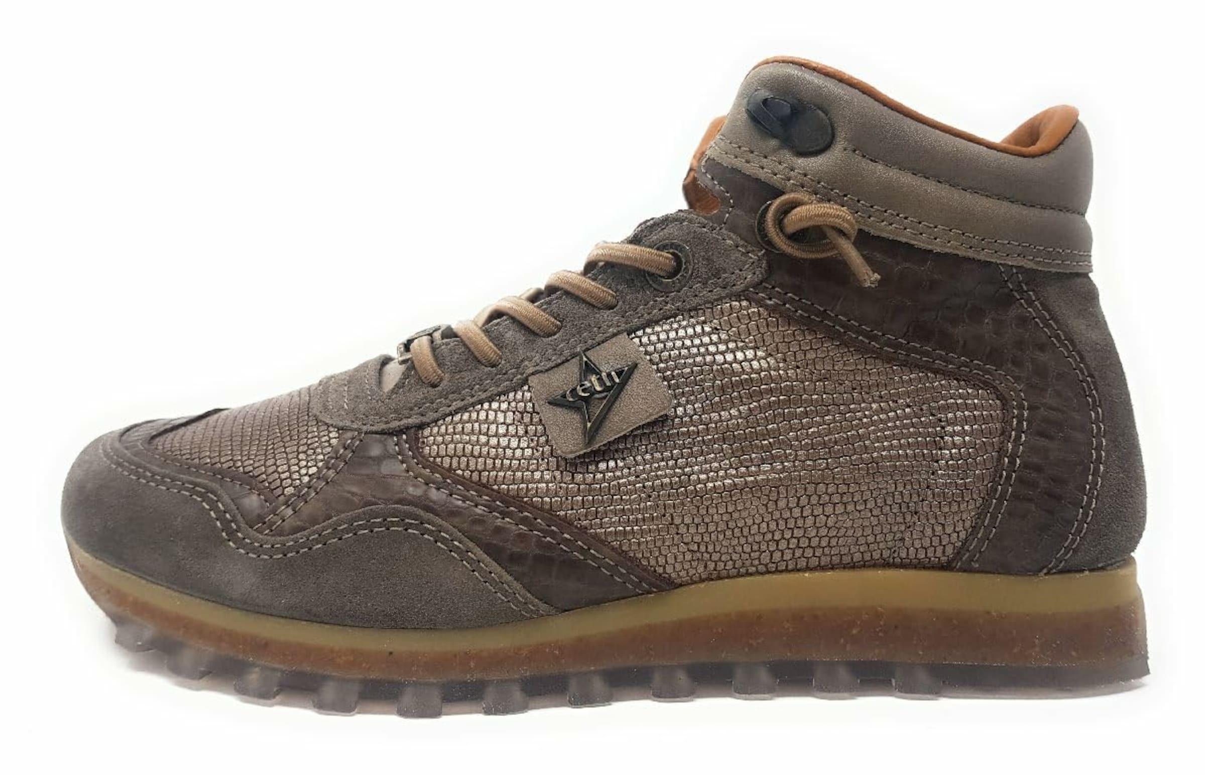 Cetti Sneakers hoog in Bruin