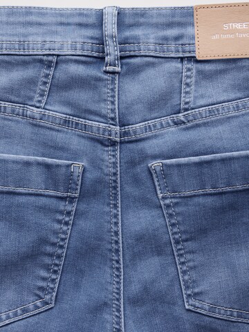 Coupe slim Jean 'York' STREET ONE en bleu
