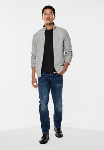 Street One MEN Sweatjacke in Grau